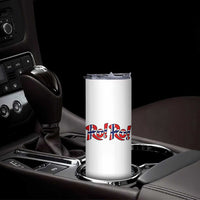 Funny Norway Flag Ro Ro Typography Graphic Skinny Tumbler Norge Norwegian Flag Football Fans