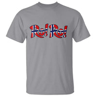 Funny Norway Flag Ro Ro Typography Graphic T Shirt Norge Norwegian Flag Football Fans