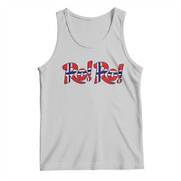 Funny Norway Flag Ro Ro Typography Graphic Tank Top Norge Norwegian Flag Football Fans