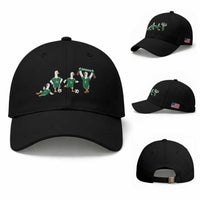 Funny Mexico Merlin the Duck Playing Soccer Graphic Baseball Cap Mexican Spirit Football Fans Cheer