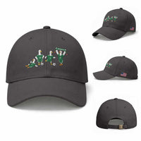 Funny Mexico Merlin the Duck Playing Soccer Graphic Baseball Cap Mexican Spirit Football Fans Cheer