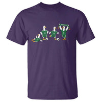 Funny Mexico Merlin the Duck Playing Soccer Graphic T Shirt Mexican Spirit Football Fans Cheer