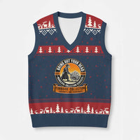 Funny Plague Doctor History Humor V-Neck Knit Sweater Vest Bring Out Your Dead Curbside Collection