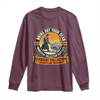 Funny Plague Doctor History Humor Long Sleeve Shirt Bring Out Your Dead Curbside Collection