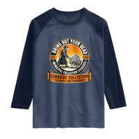 Funny Plague Doctor History Humor Raglan Shirt Bring Out Your Dead Curbside Collection