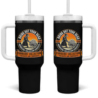 Funny Plague Doctor History Humor Tumbler With Handle Bring Out Your Dead Curbside Collection