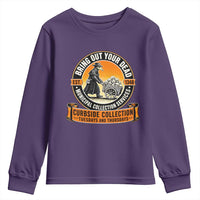 Funny Plague Doctor History Humor Youth Sweatshirt Bring Out Your Dead Curbside Collection