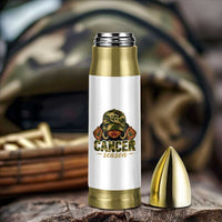Zodiac Queen Cancer Season Retro Camo Camouflage Graphic Bullet Tumbler June July Horoscope Birthday Gift Melanin Women