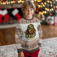 Zodiac Queen Cancer Season Retro Camo Camouflage Graphic Ugly Christmas Sweater June July Horoscope Birthday Gift Melanin Women