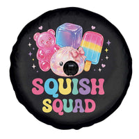 Squish Squad Kawaii Glitter Dumpling and Candy Graphic Spare Tire Cover Cute Gummy Bear Popsicle