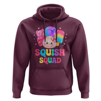 Squish Squad Kawaii Glitter Dumpling and Candy Graphic Hoodie Cute Gummy Bear Popsicle