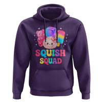 Squish Squad Kawaii Glitter Dumpling and Candy Graphic Hoodie Cute Gummy Bear Popsicle
