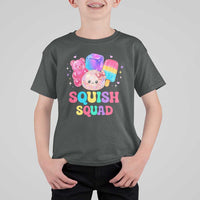 Squish Squad Kawaii Glitter Dumpling and Candy Graphic T Shirt For Kid Cute Gummy Bear Popsicle