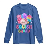 Squish Squad Kawaii Glitter Dumpling and Candy Graphic Long Sleeve Shirt Cute Gummy Bear Popsicle