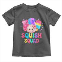 Squish Squad Kawaii Glitter Dumpling and Candy Graphic Toddler T Shirt Cute Gummy Bear Popsicle