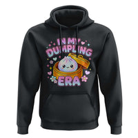 In My Dumpling Era Kawaii Pastel Graphic Hoodie Retro Groovy Glitter Bao Steamer Basket