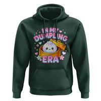 In My Dumpling Era Kawaii Pastel Graphic Hoodie Retro Groovy Glitter Bao Steamer Basket