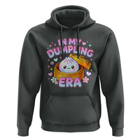 In My Dumpling Era Kawaii Pastel Graphic Hoodie Retro Groovy Glitter Bao Steamer Basket