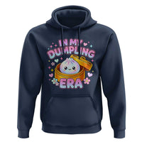In My Dumpling Era Kawaii Pastel Graphic Hoodie Retro Groovy Glitter Bao Steamer Basket