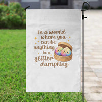 Be A Glitter Dumpling Kawaii Graphic Garden Flag In A World Squish Squad Mystery Box