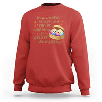 Be A Glitter Dumpling Kawaii Graphic Sweatshirt In A World Squish Squad Mystery Box