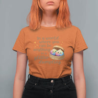 Be A Glitter Dumpling Kawaii Graphic T Shirt For Women In A World Squish Squad Mystery Box
