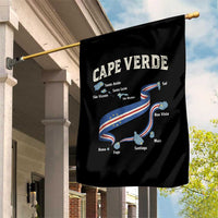 Cape Verde Islands Map National Flag Garden Flag Cabo Verde Archipelago Geography Pride