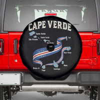 Cape Verde Islands Map National Flag Spare Tire Cover Cabo Verde Archipelago Geography Pride