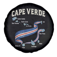 Cape Verde Islands Map National Flag Spare Tire Cover Cabo Verde Archipelago Geography Pride