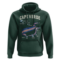 Cape Verde Islands Map National Flag Hoodie Cabo Verde Archipelago Geography Pride