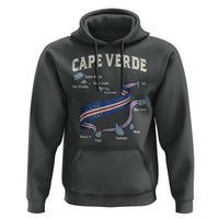 Cape Verde Islands Map National Flag Hoodie Cabo Verde Archipelago Geography Pride