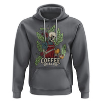 Skeleton Barista Hoodie Coffee Dealer Latte Lover - Wonder Print Shop