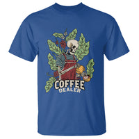 Skeleton Barista T Shirt Coffee Dealer Latte Lover - Wonder Print Shop