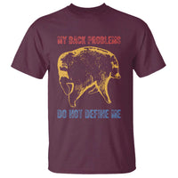 Funny Jimothy Meme Back Pain Humor T Shirt My Back Problems Do Not Define Me Viral Seattle Raccoon