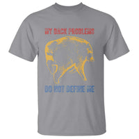 Funny Jimothy Meme Back Pain Humor T Shirt My Back Problems Do Not Define Me Viral Seattle Raccoon