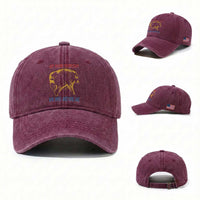Funny Jimothy Meme Back Pain Humor Washed Cotton Baseball Cap My Back Problems Do Not Define Me Viral Seattle Raccoon