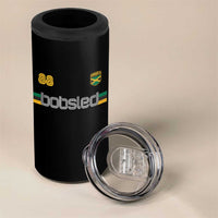 Jamaica Bobsled 1988 Sports Jersey Style 4 in 1 Can Cooler Tumbler Retro Winter Games Team Island Jamaican Pride