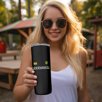 Jamaica Bobsled 1988 Sports Jersey Style Skinny Tumbler Retro Winter Games Team Island Jamaican Pride