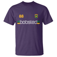 Jamaica Bobsled 1988 Sports Jersey Style T Shirt Retro Winter Games Team Island Jamaican Pride