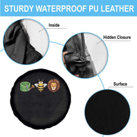 Hose Bee Lion Meme Slang Funny Wordplay Pun Graphic Spare Tire Cover