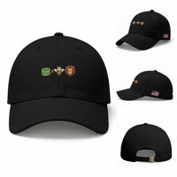 Hose Bee Lion Meme Slang Funny Wordplay Pun Graphic Baseball Cap