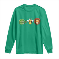 Hose Bee Lion Meme Slang Funny Wordplay Pun Graphic Long Sleeve Shirt