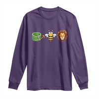 Hose Bee Lion Meme Slang Funny Wordplay Pun Graphic Long Sleeve Shirt