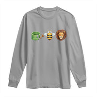 Hose Bee Lion Meme Slang Funny Wordplay Pun Graphic Long Sleeve Shirt