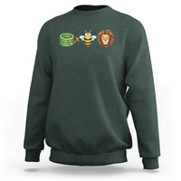 Hose Bee Lion Meme Slang Funny Wordplay Pun Graphic Sweatshirt