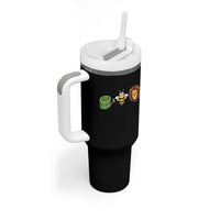 Hose Bee Lion Meme Slang Funny Wordplay Pun Graphic Tumbler With Handle