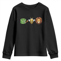 Hose Bee Lion Meme Slang Funny Wordplay Pun Graphic Youth Sweatshirt