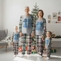 Cute Otter Pun Back To School Retro Preppy Plaid Pajama Set Otterly Happy To See You
