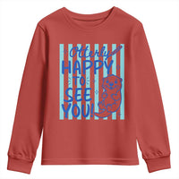 Cute Otter Pun Back To School Retro Preppy Youth Sweatshirt Otterly Happy To See You