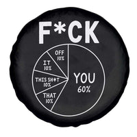 Funny Fuck Profanity Pie Chart You Off It This Shit That Spare Tire Cover Sarcastic Anti Social Office Humor